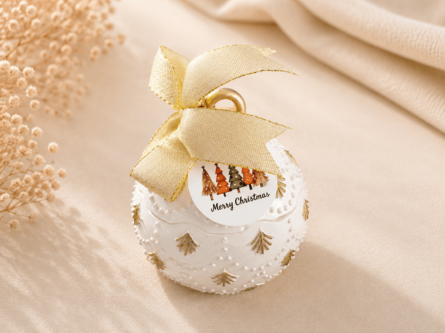 Christmas Ornament Candle